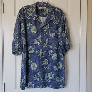 Tommy Bahama Silk Batik Print Shirt
